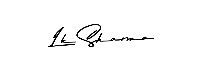 The best way (Asem Kandis PERSONAL USE) to make a short signature is to pick only two or three words in your name. The name Lk Sharma include a total of six letters. For converting this name. Lk Sharma signature style 9 images and pictures png