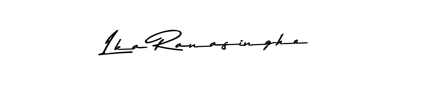 Also You can easily find your signature by using the search form. We will create Lka Ranasinghe name handwritten signature images for you free of cost using Asem Kandis PERSONAL USE sign style. Lka Ranasinghe signature style 9 images and pictures png