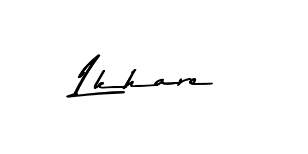 Also we have Lkhare name is the best signature style. Create professional handwritten signature collection using Asem Kandis PERSONAL USE autograph style. Lkhare signature style 9 images and pictures png