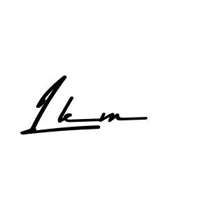 How to make Lkm signature? Asem Kandis PERSONAL USE is a professional autograph style. Create handwritten signature for Lkm name. Lkm signature style 9 images and pictures png