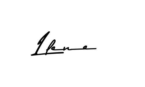 Also You can easily find your signature by using the search form. We will create Llene name handwritten signature images for you free of cost using Asem Kandis PERSONAL USE sign style. Llene signature style 9 images and pictures png