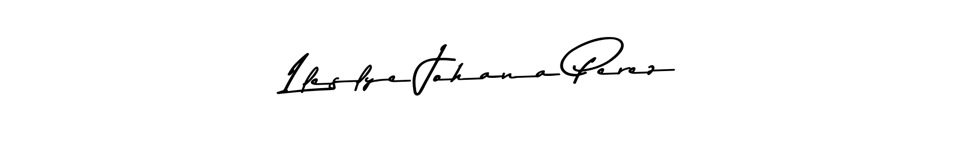 You should practise on your own different ways (Asem Kandis PERSONAL USE) to write your name (Lleslye Johana Perez) in signature. don't let someone else do it for you. Lleslye Johana Perez signature style 9 images and pictures png
