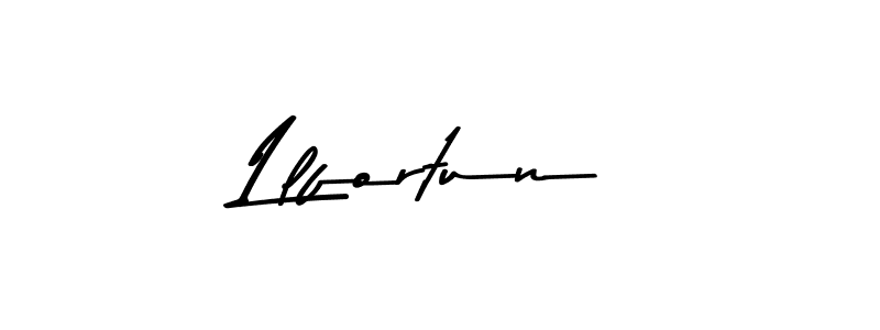 Create a beautiful signature design for name Llfortun. With this signature (Asem Kandis PERSONAL USE) fonts, you can make a handwritten signature for free. Llfortun signature style 9 images and pictures png