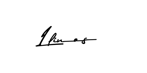 Design your own signature with our free online signature maker. With this signature software, you can create a handwritten (Asem Kandis PERSONAL USE) signature for name Llinos. Llinos signature style 9 images and pictures png