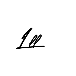 Design your own signature with our free online signature maker. With this signature software, you can create a handwritten (Asem Kandis PERSONAL USE) signature for name Lll. Lll signature style 9 images and pictures png