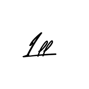 Design your own signature with our free online signature maker. With this signature software, you can create a handwritten (Asem Kandis PERSONAL USE) signature for name Lll. Lll signature style 9 images and pictures png