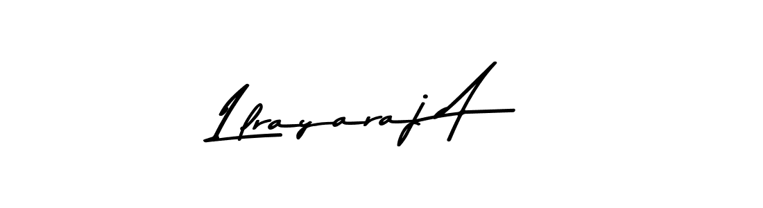 How to make Llrayaraj A signature? Asem Kandis PERSONAL USE is a professional autograph style. Create handwritten signature for Llrayaraj A name. Llrayaraj A signature style 9 images and pictures png