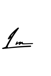 How to make Lm name signature. Use Asem Kandis PERSONAL USE style for creating short signs online. This is the latest handwritten sign. Lm signature style 9 images and pictures png