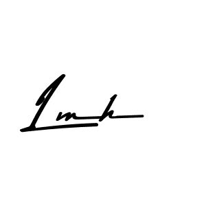 This is the best signature style for the Lmh name. Also you like these signature font (Asem Kandis PERSONAL USE). Mix name signature. Lmh signature style 9 images and pictures png