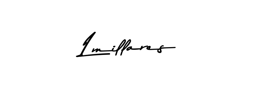 Asem Kandis PERSONAL USE is a professional signature style that is perfect for those who want to add a touch of class to their signature. It is also a great choice for those who want to make their signature more unique. Get Lmillares name to fancy signature for free. Lmillares signature style 9 images and pictures png