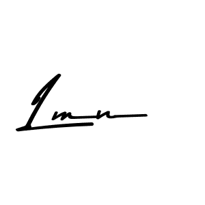 You should practise on your own different ways (Asem Kandis PERSONAL USE) to write your name (Lmn) in signature. don't let someone else do it for you. Lmn signature style 9 images and pictures png