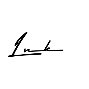Asem Kandis PERSONAL USE is a professional signature style that is perfect for those who want to add a touch of class to their signature. It is also a great choice for those who want to make their signature more unique. Get Lnk name to fancy signature for free. Lnk signature style 9 images and pictures png