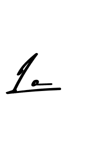 How to make Lo signature? Asem Kandis PERSONAL USE is a professional autograph style. Create handwritten signature for Lo name. Lo signature style 9 images and pictures png