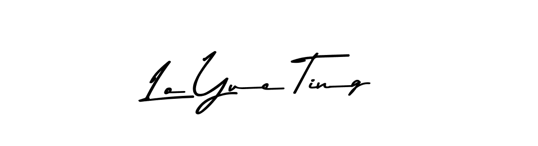 Make a beautiful signature design for name Lo Yue Ting. Use this online signature maker to create a handwritten signature for free. Lo Yue Ting signature style 9 images and pictures png
