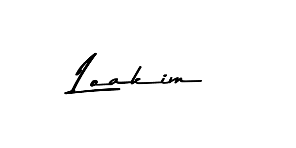 You should practise on your own different ways (Asem Kandis PERSONAL USE) to write your name (Loakim) in signature. don't let someone else do it for you. Loakim signature style 9 images and pictures png