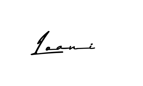 You should practise on your own different ways (Asem Kandis PERSONAL USE) to write your name (Loani) in signature. don't let someone else do it for you. Loani signature style 9 images and pictures png