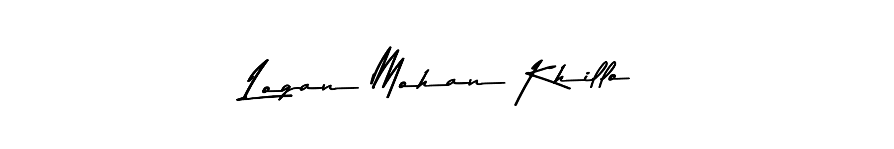 How to Draw Logan Mohan Khillo signature style? Asem Kandis PERSONAL USE is a latest design signature styles for name Logan Mohan Khillo. Logan Mohan Khillo signature style 9 images and pictures png