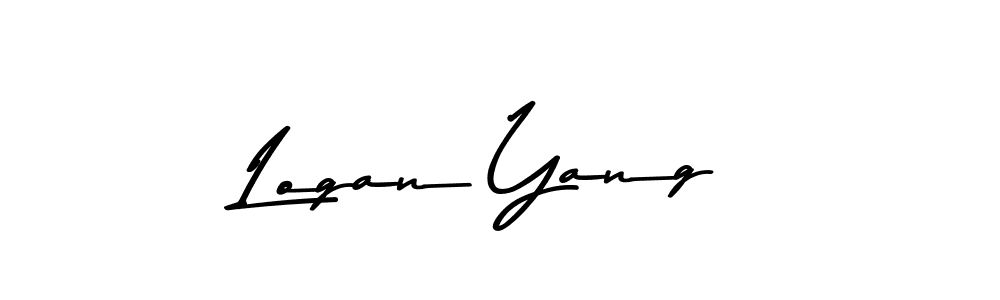 Also You can easily find your signature by using the search form. We will create Logan Yang name handwritten signature images for you free of cost using Asem Kandis PERSONAL USE sign style. Logan Yang signature style 9 images and pictures png
