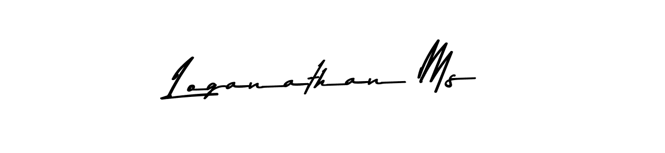 How to make Loganathan Ms signature? Asem Kandis PERSONAL USE is a professional autograph style. Create handwritten signature for Loganathan Ms name. Loganathan Ms signature style 9 images and pictures png