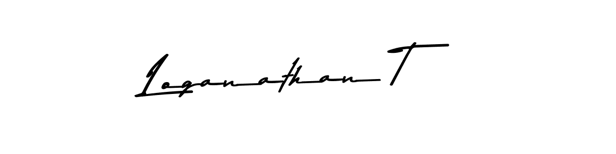 You should practise on your own different ways (Asem Kandis PERSONAL USE) to write your name (Loganathan T) in signature. don't let someone else do it for you. Loganathan T signature style 9 images and pictures png