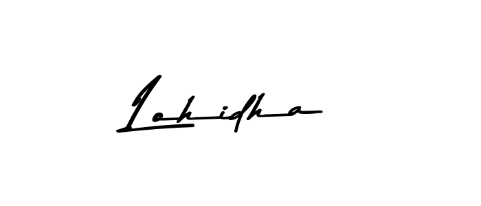 It looks lik you need a new signature style for name Lohidha. Design unique handwritten (Asem Kandis PERSONAL USE) signature with our free signature maker in just a few clicks. Lohidha signature style 9 images and pictures png