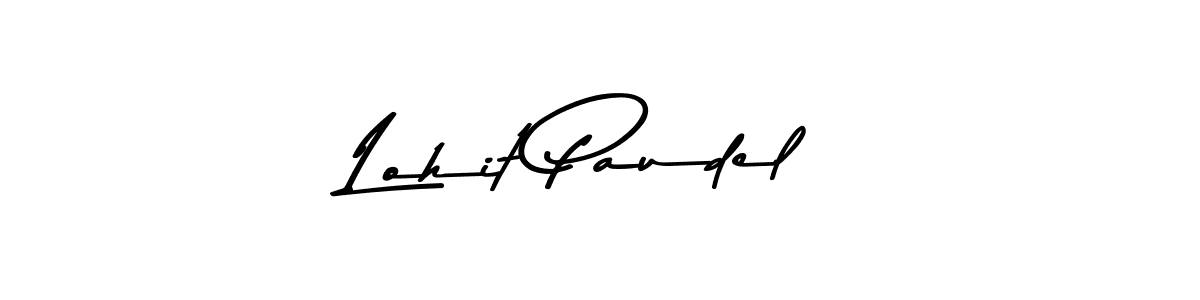 The best way (Asem Kandis PERSONAL USE) to make a short signature is to pick only two or three words in your name. The name Lohit Paudel include a total of six letters. For converting this name. Lohit Paudel signature style 9 images and pictures png