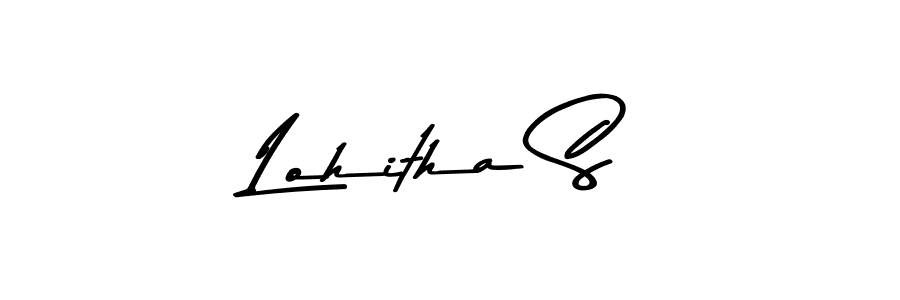 Best and Professional Signature Style for Lohitha S. Asem Kandis PERSONAL USE Best Signature Style Collection. Lohitha S signature style 9 images and pictures png