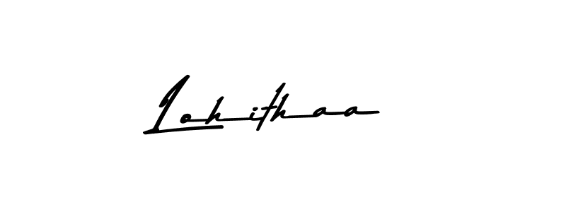 Asem Kandis PERSONAL USE is a professional signature style that is perfect for those who want to add a touch of class to their signature. It is also a great choice for those who want to make their signature more unique. Get Lohithaa name to fancy signature for free. Lohithaa signature style 9 images and pictures png