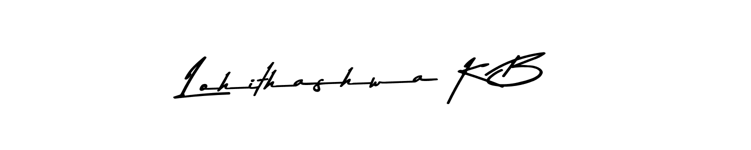 You can use this online signature creator to create a handwritten signature for the name Lohithashwa K B. This is the best online autograph maker. Lohithashwa K B signature style 9 images and pictures png