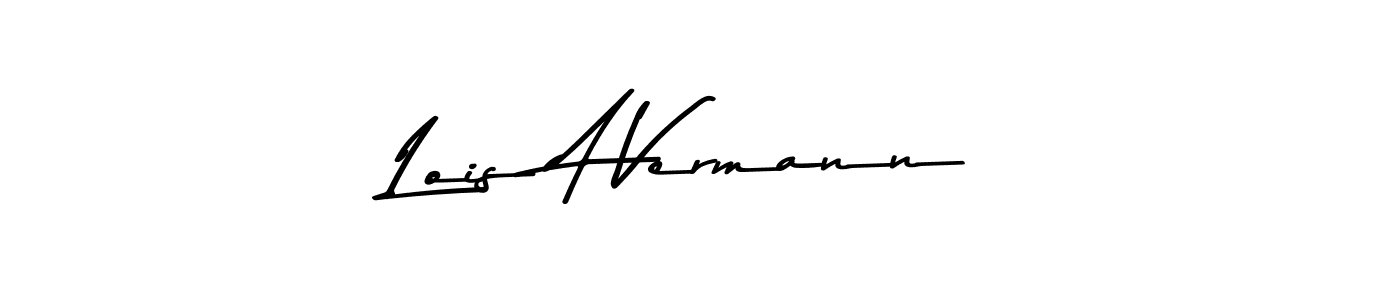 if you are searching for the best signature style for your name Lois A Vermann. so please give up your signature search. here we have designed multiple signature styles  using Asem Kandis PERSONAL USE. Lois A Vermann signature style 9 images and pictures png