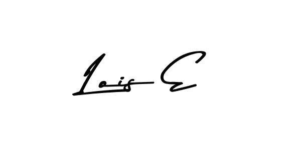 Lois E stylish signature style. Best Handwritten Sign (Asem Kandis PERSONAL USE) for my name. Handwritten Signature Collection Ideas for my name Lois E. Lois E signature style 9 images and pictures png