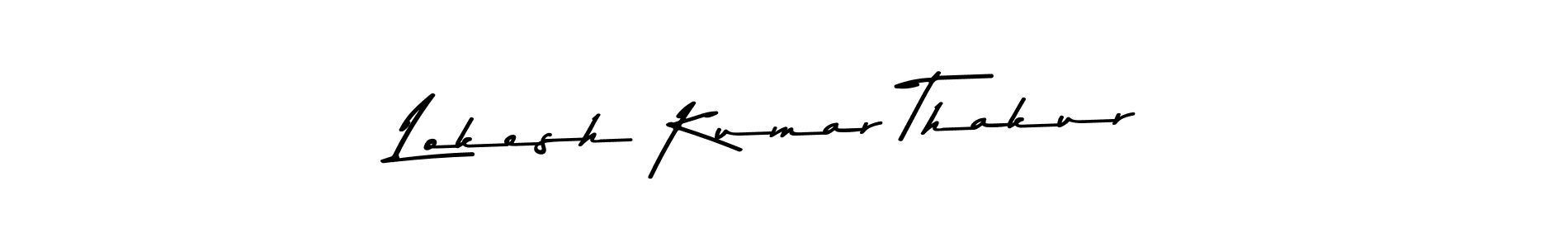 Make a short Lokesh Kumar Thakur signature style. Manage your documents anywhere anytime using Asem Kandis PERSONAL USE. Create and add eSignatures, submit forms, share and send files easily. Lokesh Kumar Thakur signature style 9 images and pictures png