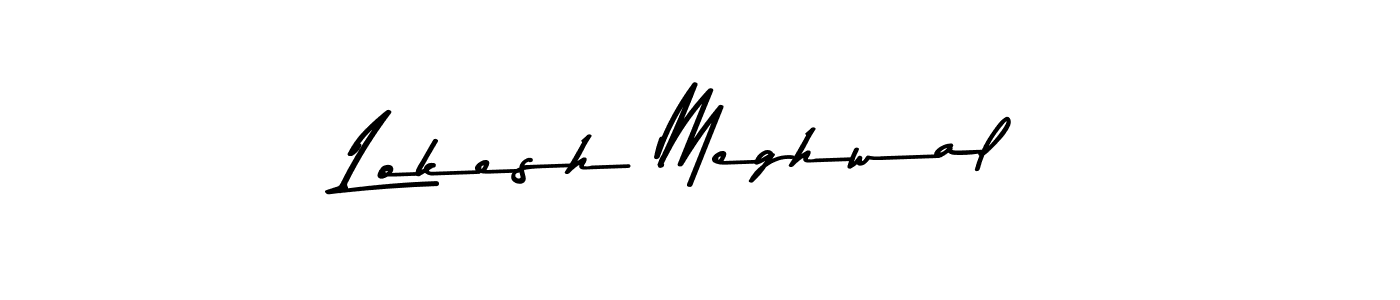 Make a beautiful signature design for name Lokesh Meghwal. Use this online signature maker to create a handwritten signature for free. Lokesh Meghwal signature style 9 images and pictures png