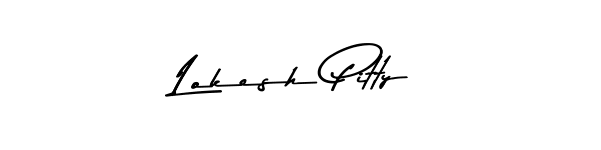 How to Draw Lokesh Pitty signature style? Asem Kandis PERSONAL USE is a latest design signature styles for name Lokesh Pitty. Lokesh Pitty signature style 9 images and pictures png