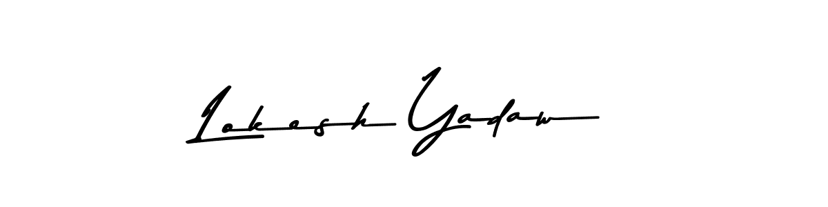 How to Draw Lokesh Yadaw signature style? Asem Kandis PERSONAL USE is a latest design signature styles for name Lokesh Yadaw. Lokesh Yadaw signature style 9 images and pictures png