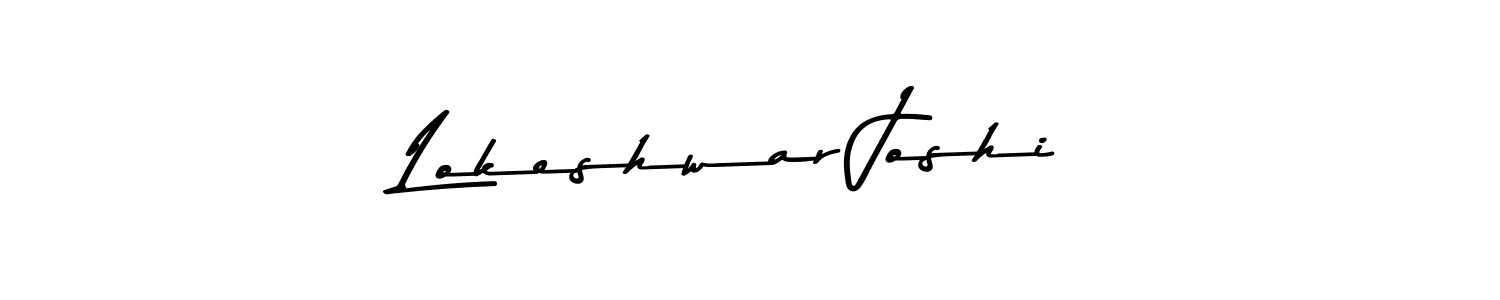 It looks lik you need a new signature style for name Lokeshwar Joshi. Design unique handwritten (Asem Kandis PERSONAL USE) signature with our free signature maker in just a few clicks. Lokeshwar Joshi signature style 9 images and pictures png