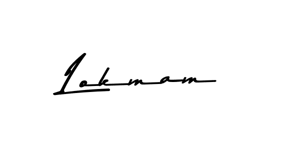 Lokmam stylish signature style. Best Handwritten Sign (Asem Kandis PERSONAL USE) for my name. Handwritten Signature Collection Ideas for my name Lokmam. Lokmam signature style 9 images and pictures png