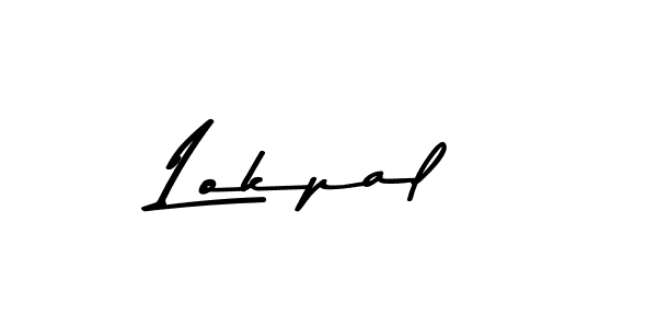 How to make Lokpal signature? Asem Kandis PERSONAL USE is a professional autograph style. Create handwritten signature for Lokpal name. Lokpal signature style 9 images and pictures png