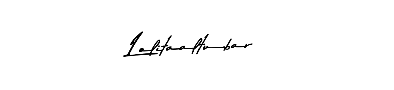 Here are the top 10 professional signature styles for the name Lolitaaltubar. These are the best autograph styles you can use for your name. Lolitaaltubar signature style 9 images and pictures png