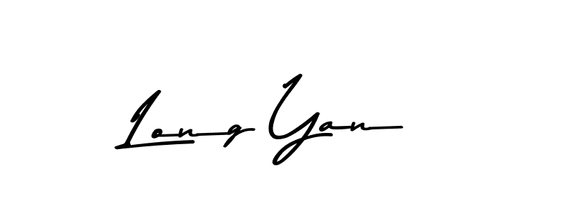 How to make Long Yan signature? Asem Kandis PERSONAL USE is a professional autograph style. Create handwritten signature for Long Yan name. Long Yan signature style 9 images and pictures png