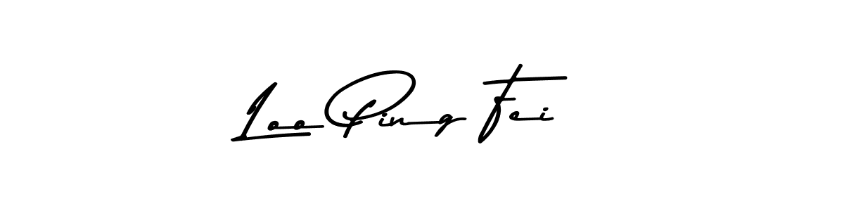 Here are the top 10 professional signature styles for the name Loo Ping Fei. These are the best autograph styles you can use for your name. Loo Ping Fei signature style 9 images and pictures png