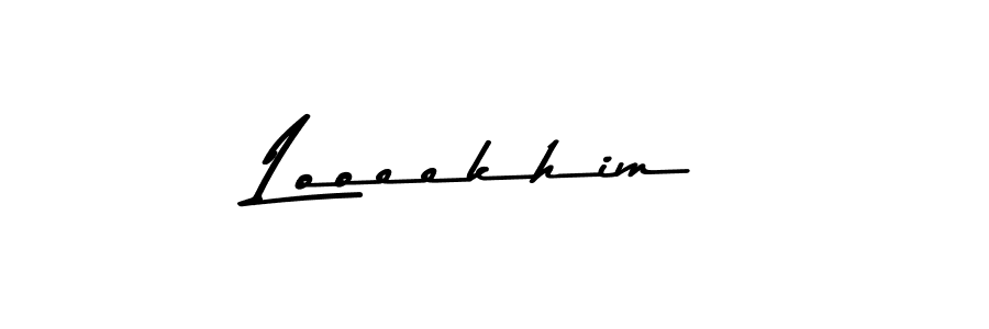 The best way (Asem Kandis PERSONAL USE) to make a short signature is to pick only two or three words in your name. The name Looeekhim include a total of six letters. For converting this name. Looeekhim signature style 9 images and pictures png