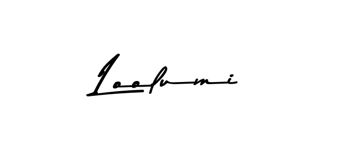 Make a beautiful signature design for name Loolumi. Use this online signature maker to create a handwritten signature for free. Loolumi signature style 9 images and pictures png