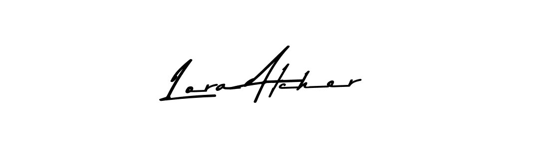 if you are searching for the best signature style for your name Lora Atcher. so please give up your signature search. here we have designed multiple signature styles  using Asem Kandis PERSONAL USE. Lora Atcher signature style 9 images and pictures png