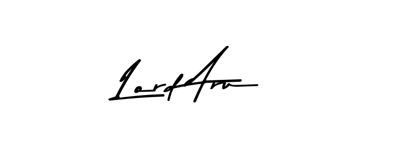 Design your own signature with our free online signature maker. With this signature software, you can create a handwritten (Asem Kandis PERSONAL USE) signature for name Lord Aru. Lord Aru signature style 9 images and pictures png