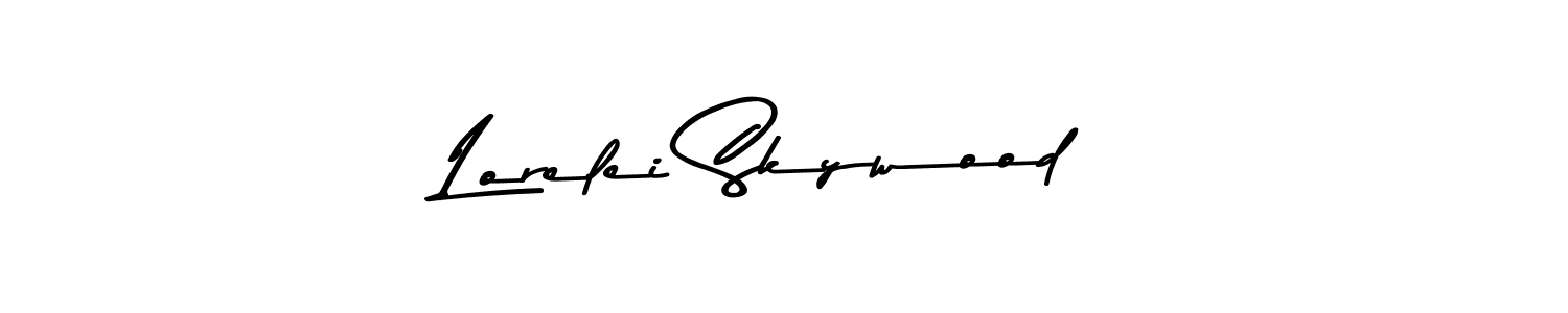 Make a beautiful signature design for name Lorelei Skywood. Use this online signature maker to create a handwritten signature for free. Lorelei Skywood signature style 9 images and pictures png
