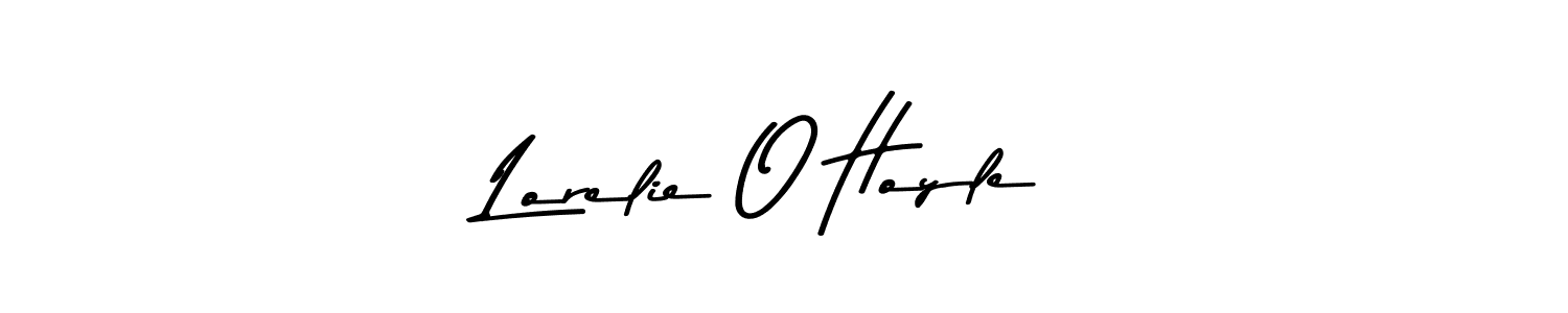 Also You can easily find your signature by using the search form. We will create Lorelie O Hoyle name handwritten signature images for you free of cost using Asem Kandis PERSONAL USE sign style. Lorelie O Hoyle signature style 9 images and pictures png