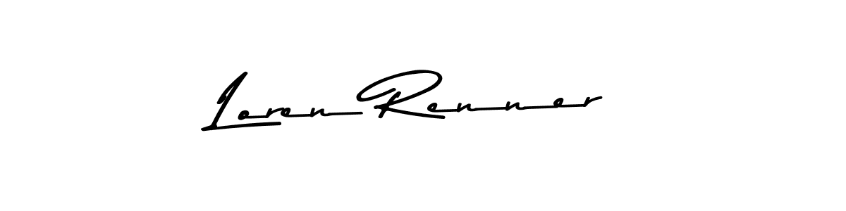 How to make Loren Renner signature? Asem Kandis PERSONAL USE is a professional autograph style. Create handwritten signature for Loren Renner name. Loren Renner signature style 9 images and pictures png