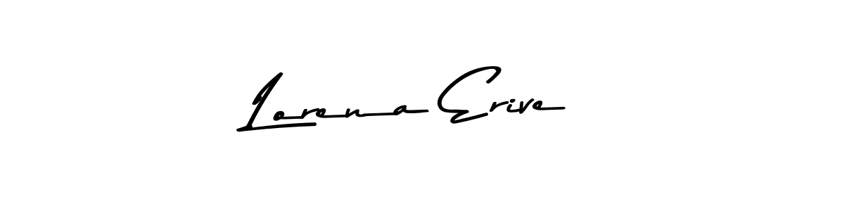 Make a beautiful signature design for name Lorena Erive. Use this online signature maker to create a handwritten signature for free. Lorena Erive signature style 9 images and pictures png