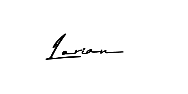 Also we have Lorian name is the best signature style. Create professional handwritten signature collection using Asem Kandis PERSONAL USE autograph style. Lorian signature style 9 images and pictures png